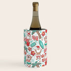 Mele Kalikimaka Hawaiian Christmas gingerbread cookies // white background Wine Chiller Gallery Image 2