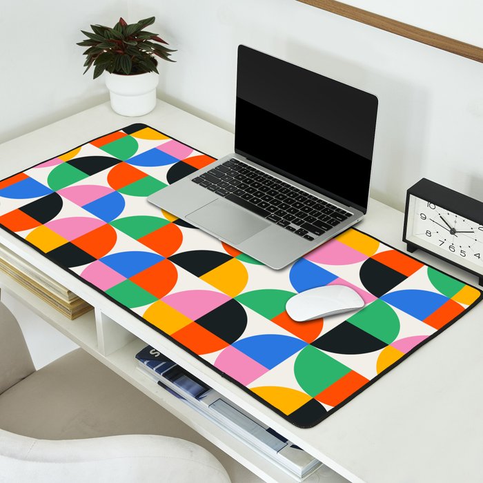 BAUHAUS PATTERN STUDY 02 Desk Mat Gallery Image 2