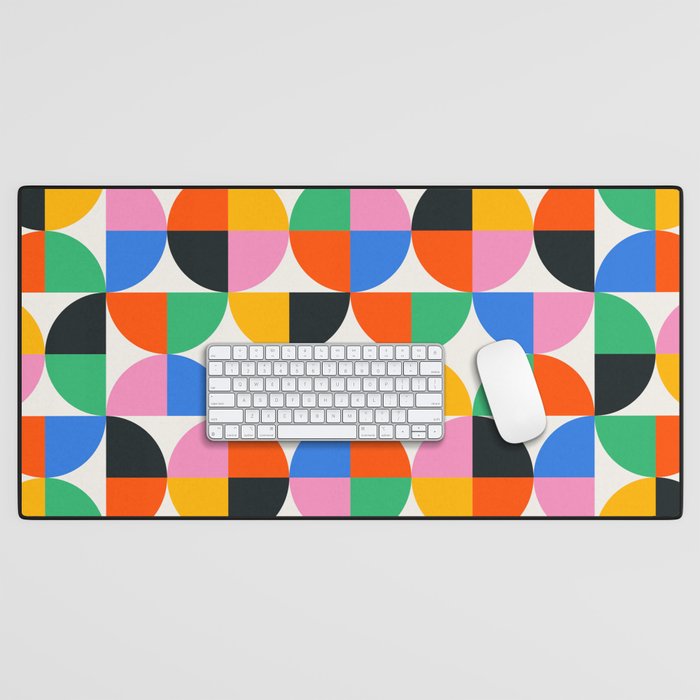 BAUHAUS PATTERN STUDY 02 Desk Mat Gallery Image 1