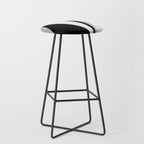 Geometric Triangles VI Black and White Stool Gallery Image 1