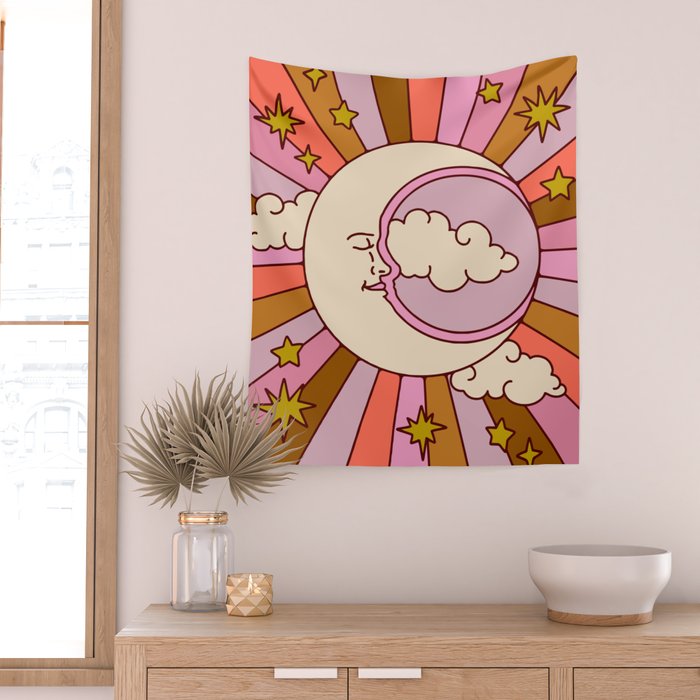Moonburst Wall Tapestry Gallery Image 2