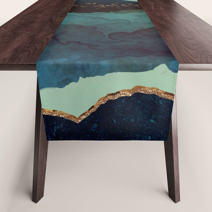Indigo Mountains Table Runner Gallery Image 1