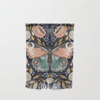 William Morris Butterfly - Midnight Garden Wall Hanging Gallery Image 1
