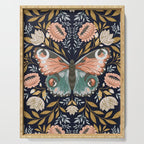 William Morris Butterfly - Midnight Garden Serving Tray Gallery Image 1