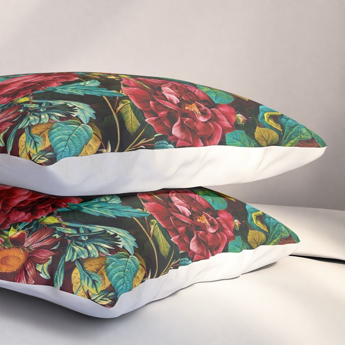 Rose Night Garden Pillow Sham Gallery Image 3