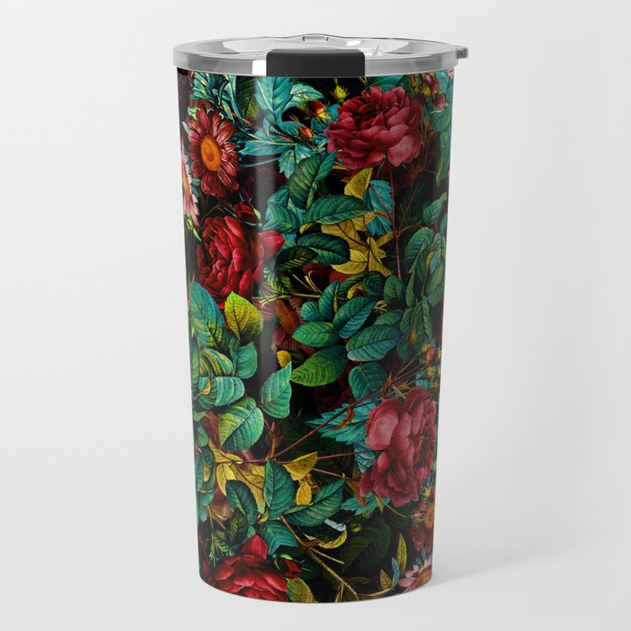 Rose Night Garden Travel Mug Gallery Image 1