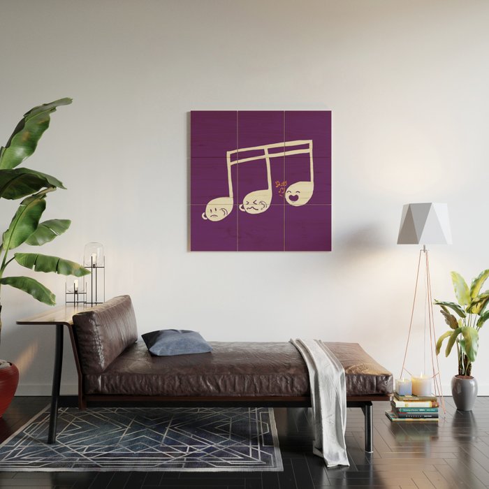 Sounds O.K. (off key) Wood Wall Art Gallery Image 2