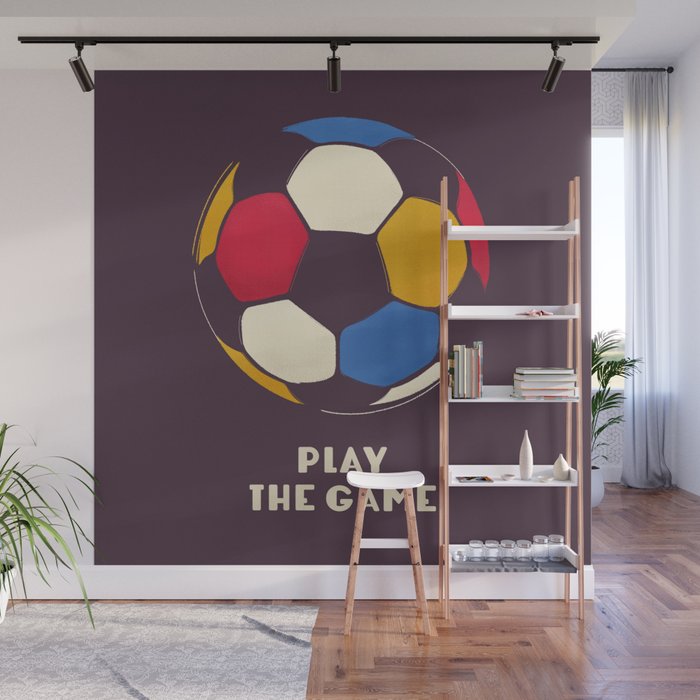 Play The Game  Wall Mural Gallery Image 1