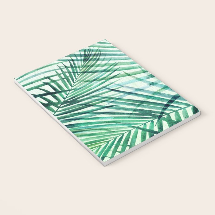 Tropical Fronds Abstract Design Notebook Gallery Image 3