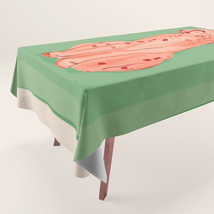 Cheetah 10 Tablecloth Gallery Image 1