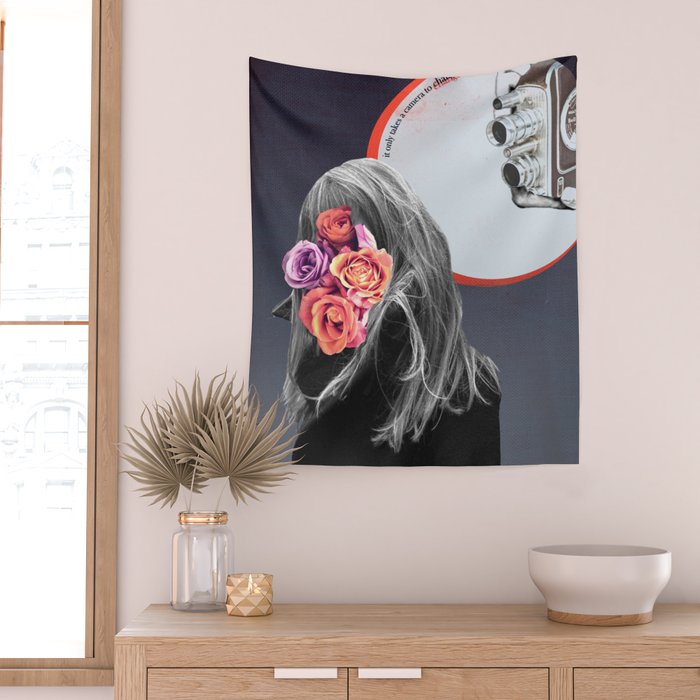 The Model Wall Tapestry Gallery Image 2