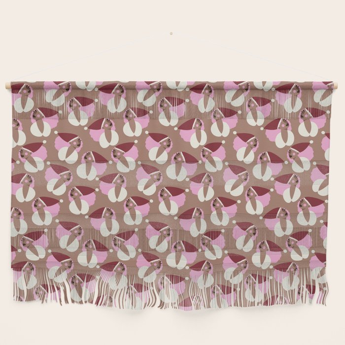 Mocha Elf Pattern Wall Hanging Gallery Image 1
