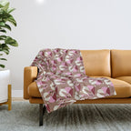 Mocha Elf Pattern Throw Blanket Gallery Image 1