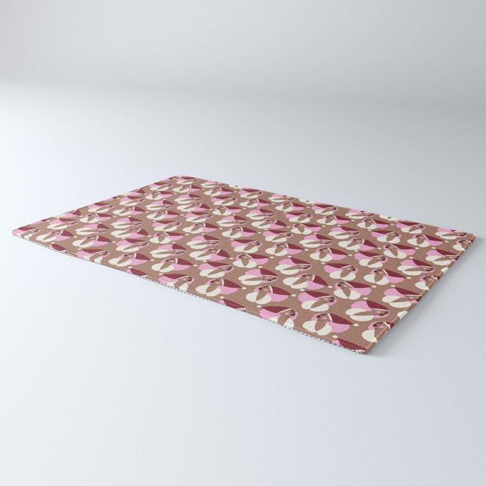 Mocha Elf Pattern Rug Gallery Image 3