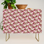 Mocha Elf Pattern Credenza Gallery Image 1