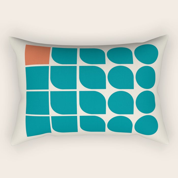 Vintage poster-Bauhaus 1919. Rectangular Pillow Gallery Image 1