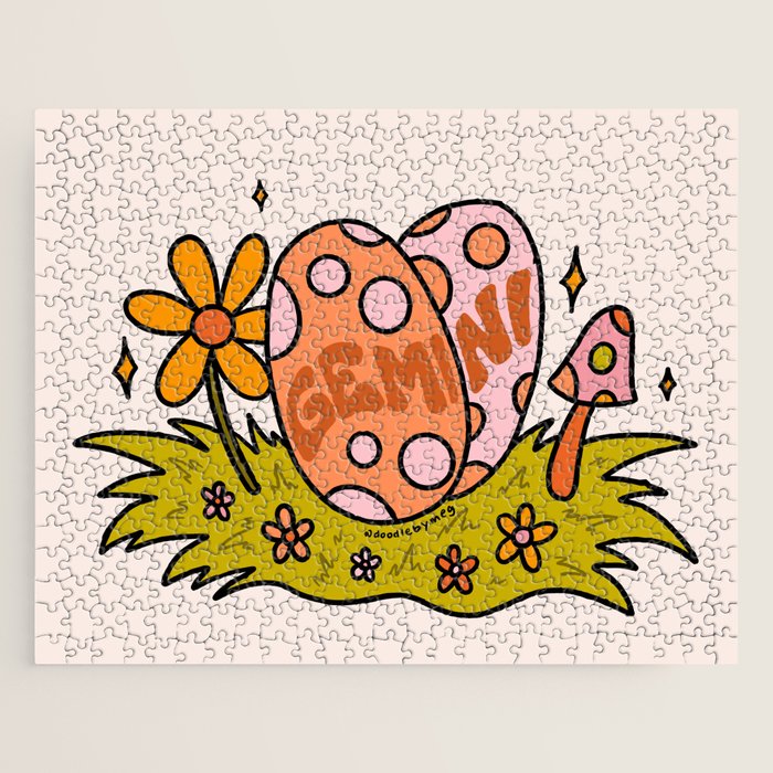 Gemini Easter Egg Jigsaw Puzzle Gallery Image 1