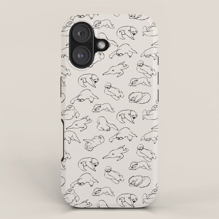 More Sleep Sloth iPhone Case Gallery Image 1