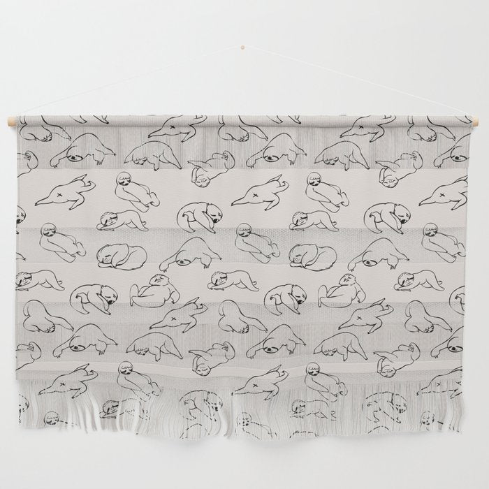 More Sleep Sloth Wall Hanging Gallery Image 1