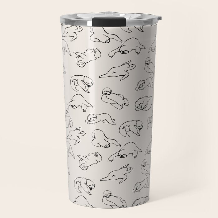 More Sleep Sloth Travel Mug Gallery Image 1