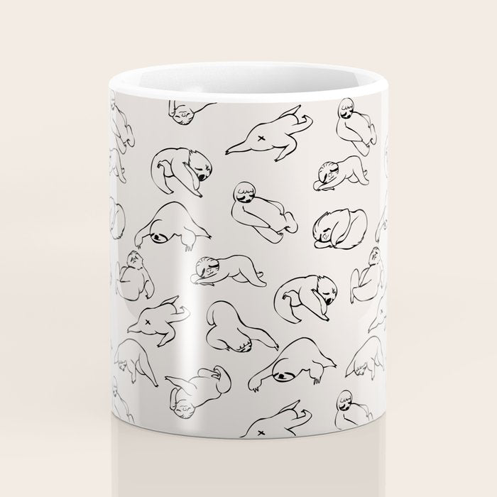 More Sleep Sloth Coffee Mug Gallery Image 4