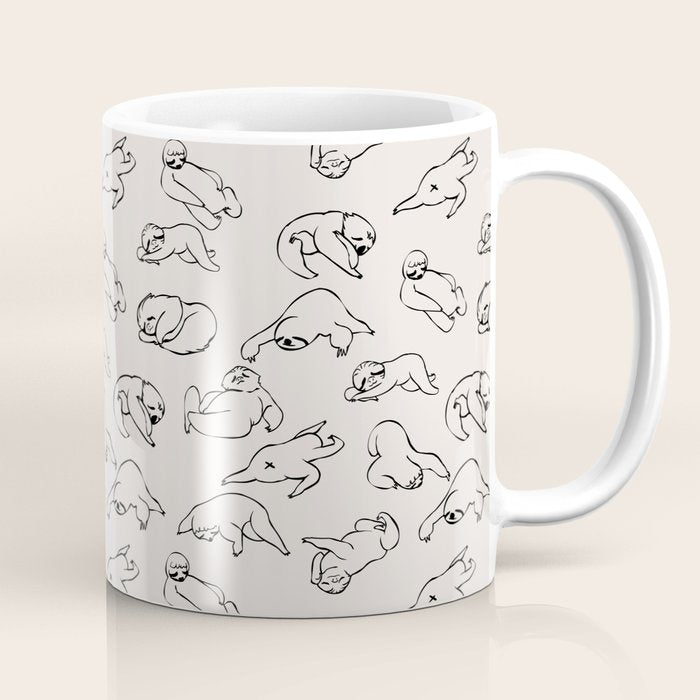 More Sleep Sloth Coffee Mug Gallery Image 1
