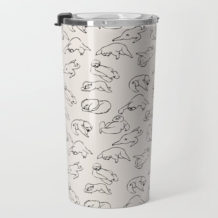 More Sleep Sloth Travel Mug Gallery Image 3