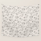 More Sleep Sloth Wall Tapestry Gallery Image 4