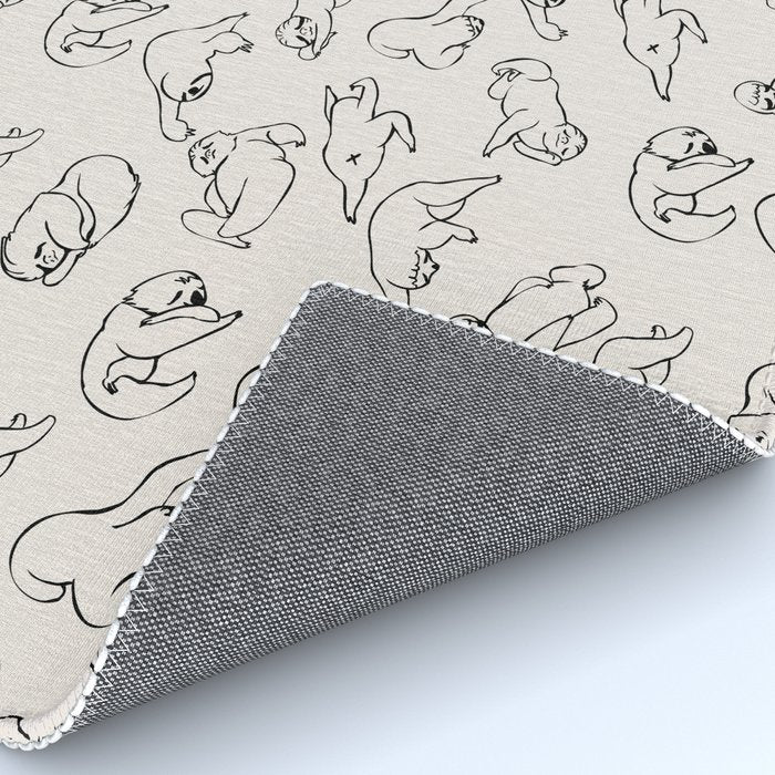 More Sleep Sloth Rug Gallery Image 4