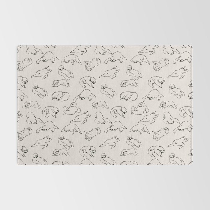 More Sleep Sloth Rug Gallery Image 2