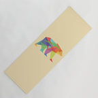 Fractal Geometric bear Yoga Mat Gallery Image 1