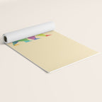 Fractal Geometric bear Yoga Mat Gallery Image 2