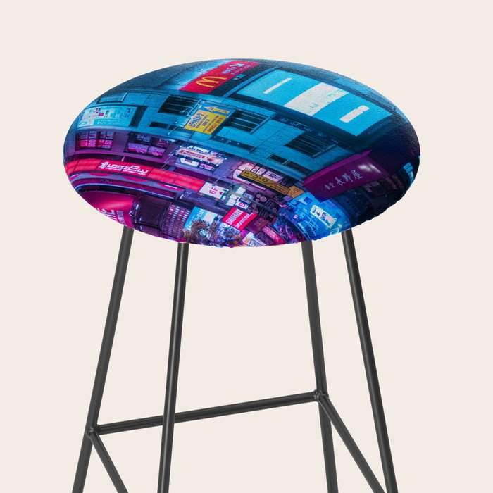 Post Apocalyptic Neon City Blues  - Tokyo Stool Gallery Image 2