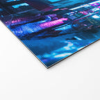 Post Apocalyptic Neon City Blues  - Tokyo Welcome Mat Gallery Image 2
