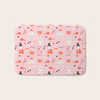 Dreaming of Japan Pattern Bath Mat Gallery Image 1