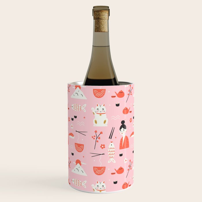 Dreaming of Japan Pattern Wine Chiller Gallery Image 3