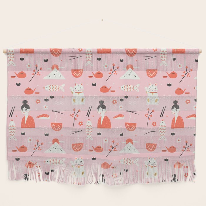 Dreaming of Japan Pattern Wall Hanging Gallery Image 1
