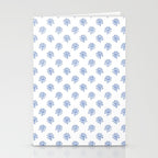 Small Distressed Block Print - Cobalt Stationery Card Gallery Image 2