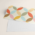  Mid-Century Mod Retro Pattern Wrapping Paper Gallery Image 2
