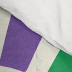 Retro Sunrise 2: 80s Rainbow Edition Comforter Gallery Image 4