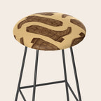 Brown Cowgirl Boot Stool Gallery Image 2