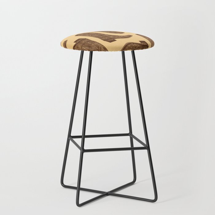 Brown Cowgirl Boot Stool Gallery Image 1