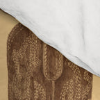Brown Cowgirl Boot Comforter Gallery Image 4