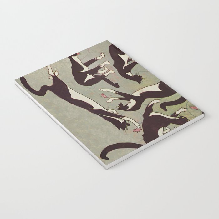 Edited magazine cover - The Lone hand - 1909 Cat Playing With Mouse Vintage Pattern Notebook Gallery Image 3