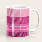 Tartan Plaid - Peppermint Pink Coffee Mug Gallery Image 1