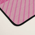 Tartan Plaid - Peppermint Pink Desk Mat Gallery Image 4