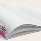 Tartan Plaid - Peppermint Pink Notebook Gallery Image 2