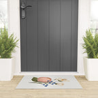 Delicate florals Welcome Mat Gallery Image 3