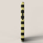Gingham Large Yellow Black White iPhone Case Gallery Image 2