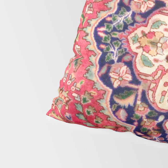 Tabriz Antique Persian Rug Print Pillow Sham Gallery Image 4